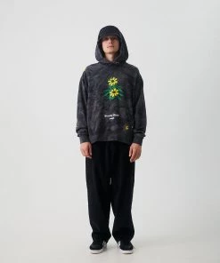 Afends Mens Beautiful Weeds - Hemp Graphic Hoodie - Black NEW ARRIVALS 9 Afends Mens Beautiful Weeds - Hemp Graphic Hoodie - Black NEW ARRIVALS