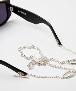 Clothing Afends Unisex Afends X F+H - Sunglasses Chain - Sterling Silver Plating