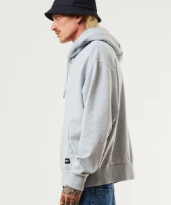 EVERYDAY ESSENTIALS Afends Mens All Day - Hemp Hoodie - Shadow Grey Marle 9 EVERYDAY ESSENTIALS Afends Mens All Day - Hemp Hoodie - Shadow Grey Marle