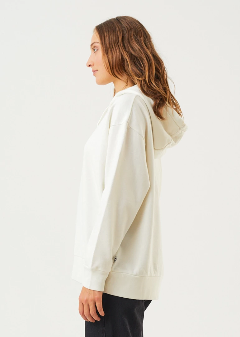 Afends Womens Dua - Recycled Hoodie - Off White 5 Afends Womens Dua - Recycled Hoodie - Off White