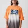 Afends Mens Alloy - Recycled Oversized Graphic T-Shirt - Multi NEW ARRIVALS