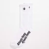 EVERYDAY ESSENTIALS Afends Unisex Happy Hemp - Socks One Pack - White