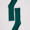 EVERYDAY ESSENTIALS Afends Unisex Happy Hemp - Crew Socks - Emerald