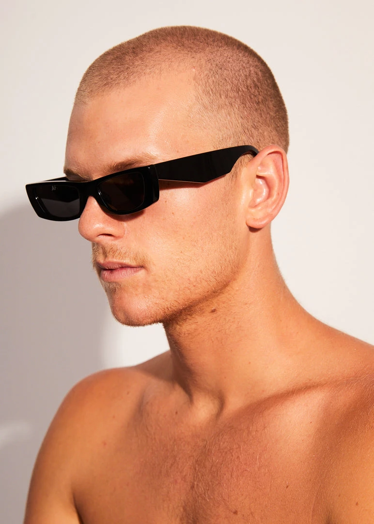 Afends Unisex Jet Fuel - Sunglasses - Gloss Black 7 Afends Unisex Jet Fuel - Sunglasses - Gloss Black