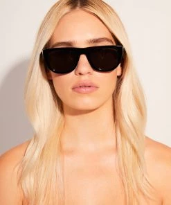 Clothing Afends Unisex Cali Kush - Sunglasses - Gloss Black