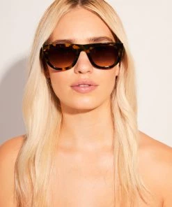 Afends Unisex Cali Kush - Sunglasses - Brown Shell
