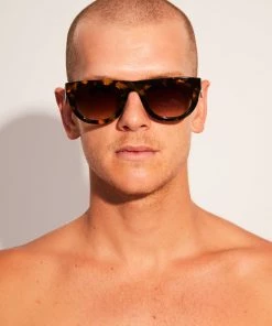 Afends Unisex Cali Kush - Sunglasses - Brown Shell