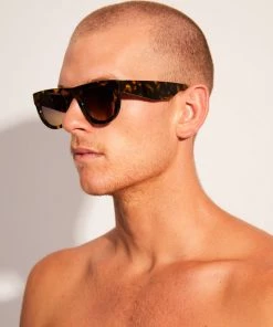 Afends Unisex Cali Kush - Sunglasses - Brown Shell