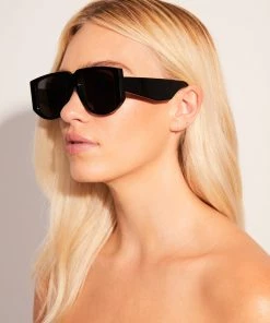 Afends Unisex Sherbert - Sunglasses - Gloss Black