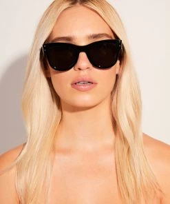 Afends Unisex Premium OG - Sunglasses - Gloss Black Clothing