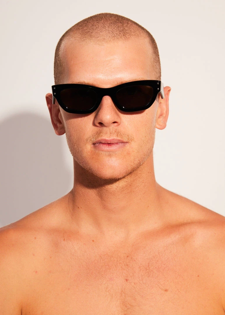 Afends Unisex Clementine - Sunglasses - Gloss Black 5 Afends Unisex Clementine - Sunglasses - Gloss Black