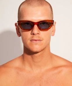 Afends Unisex Clementine - Sunglasses - Clear Orange 12 Afends Unisex Clementine - Sunglasses - Clear Orange