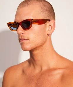 Afends Unisex Clementine - Sunglasses - Clear Orange 14 Afends Unisex Clementine - Sunglasses - Clear Orange