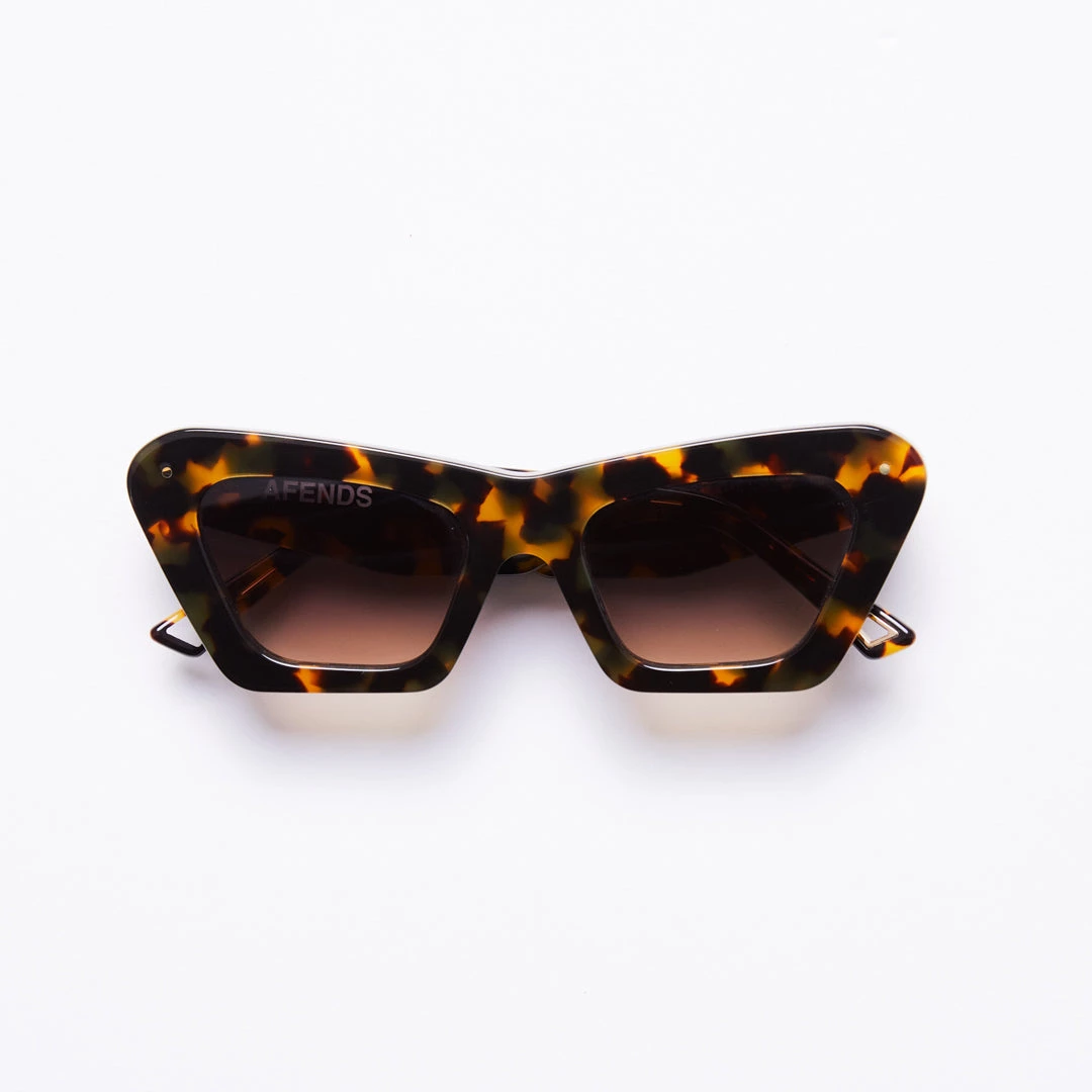 Afends Unisex Sundae Driver - Sunglasses - Brown Shell Clothing 1 Afends Unisex Sundae Driver - Sunglasses - Brown Shell Clothing