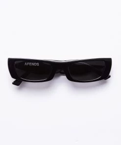 Afends Unisex Jet Fuel - Sunglasses - Gloss Black