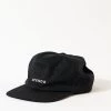 Afends Unisex Dodge - Hemp Panelled Cap - Black Clothing