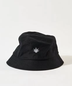 Afends Unisex THC - Hemp Bucket Hat - Black EVERYDAY ESSENTIALS