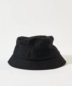 Afends Unisex THC - Hemp Bucket Hat - Black EVERYDAY ESSENTIALS