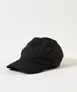 Afends Unisex Octave - Recycled Puffer Cap - Black Clothing