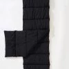 Clothing Afends Unisex Octave - Recycled Puffer Scarf - Black