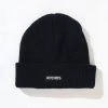 Afends Unisex Home Town - Recycled Beanie - Black Clothing