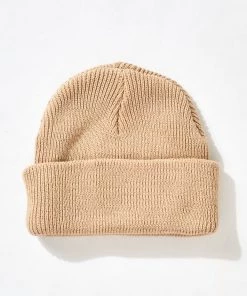 Clothing Afends Unisex Home Town - Recycled Beanie - Bone