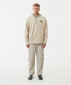 Afends Unisex Anthology - Recycled Reverse Fleece Hoodie - Cement NEW ARRIVALS 20 Afends Unisex Anthology - Recycled Reverse Fleece Hoodie - Cement NEW ARRIVALS