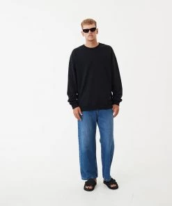 Afends Mens Sativa - Hemp Crew Neck Jumper - Black NEW ARRIVALS 11 Afends Mens Sativa - Hemp Crew Neck Jumper - Black NEW ARRIVALS