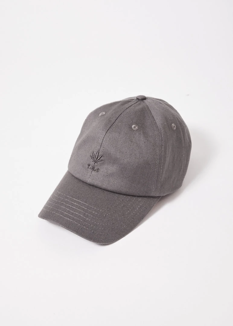 Clothing Afends Unisex Cadet - Hemp Baseball Cap - Charcoal 1 Clothing Afends Unisex Cadet - Hemp Baseball Cap - Charcoal