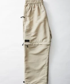 Afends Mens Checkmate - Recycled Zip Off Spray Pants - Beach Clothing