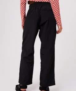 Clothing Afends Unisex Beam Up - Unisex Recycled Spray Pants - Black 15 Clothing Afends Unisex Beam Up - Unisex Recycled Spray Pants - Black