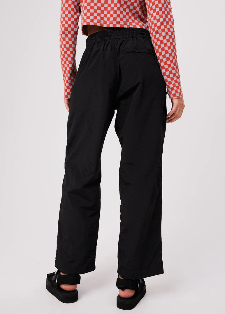 Clothing Afends Unisex Beam Up - Unisex Recycled Spray Pants - Black 8 Clothing Afends Unisex Beam Up - Unisex Recycled Spray Pants - Black