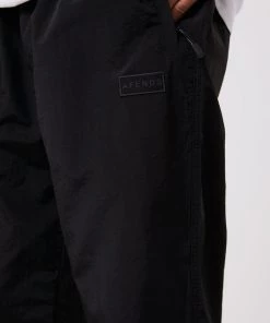 Clothing Afends Unisex Beam Up - Unisex Recycled Spray Pants - Black 14 Clothing Afends Unisex Beam Up - Unisex Recycled Spray Pants - Black