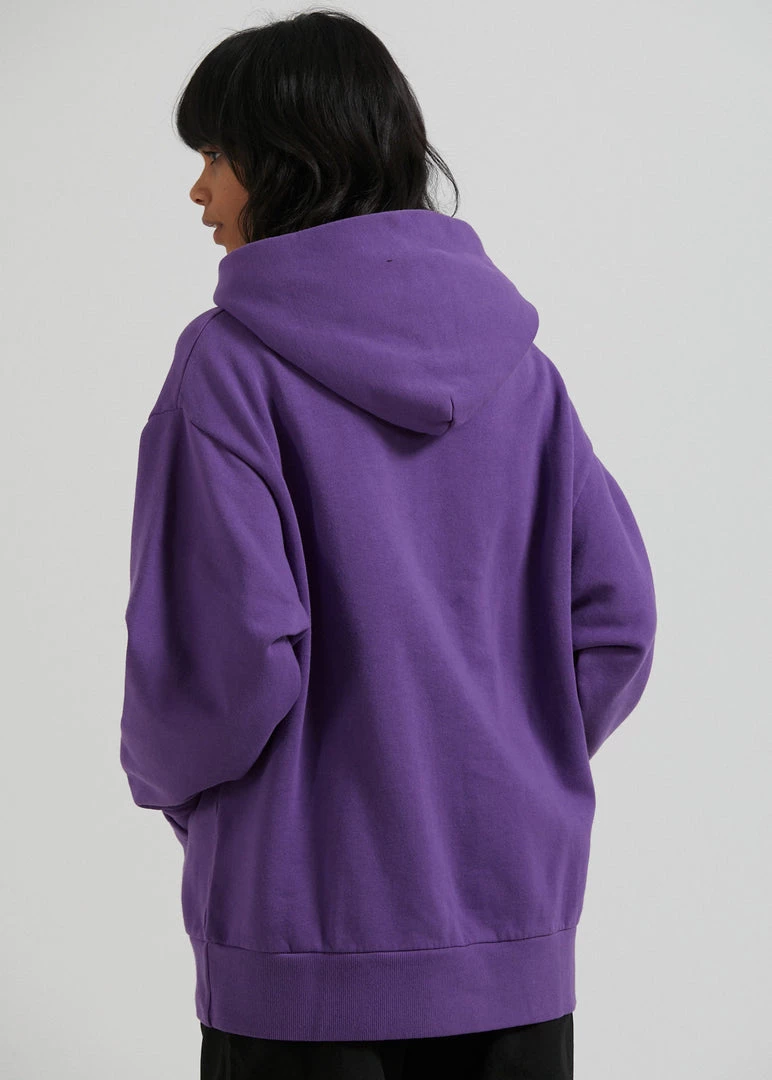 Afends Unisex Razor - Unisex Organic Oversized Hoodie - Faded Purple Clothing 8 Afends Unisex Razor - Unisex Organic Oversized Hoodie - Faded Purple Clothing