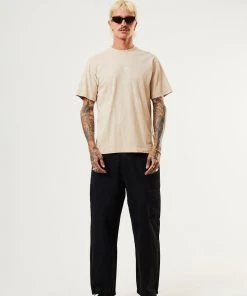 Clothing Afends Unisex Solitude - Unisex Organic Retro T-Shirt - Bone