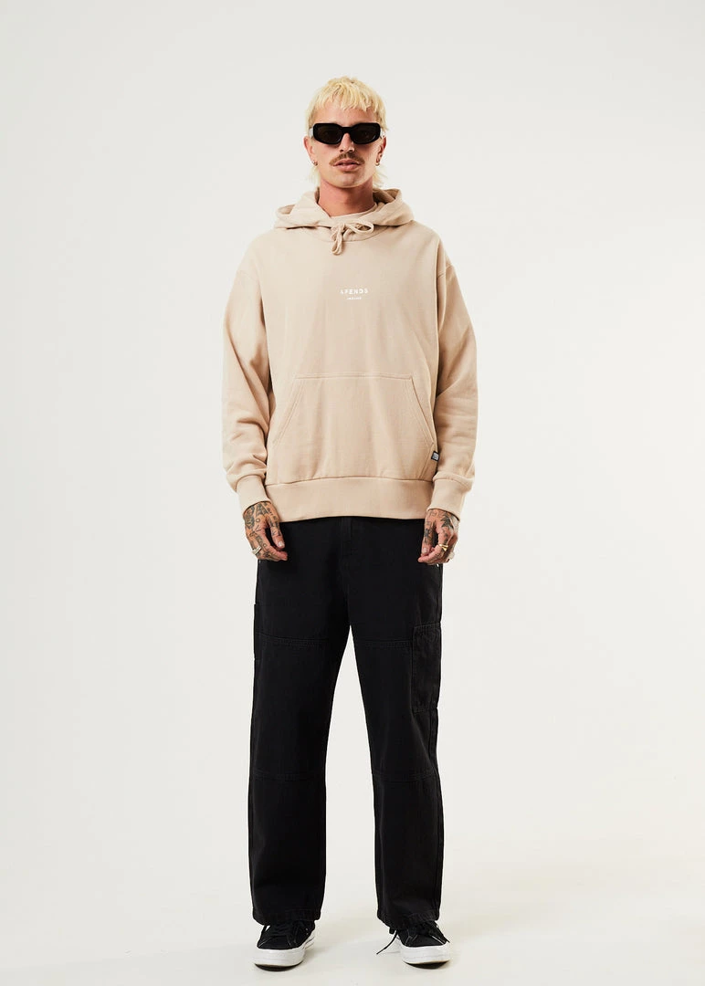 Afends Unisex Solitude - Unisex Organic Hoodie - Bone Clothing 5 Afends Unisex Solitude - Unisex Organic Hoodie - Bone Clothing