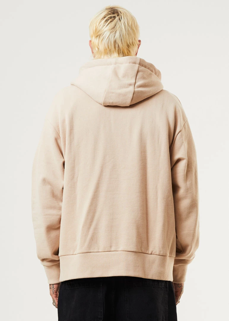 Afends Unisex Solitude - Unisex Organic Hoodie - Bone Clothing 9 Afends Unisex Solitude - Unisex Organic Hoodie - Bone Clothing