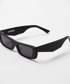 Afends Unisex Jet Fuel - Sunglasses - Gloss Black