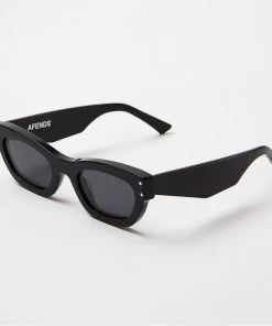 Afends Unisex Clementine - Sunglasses - Gloss Black
