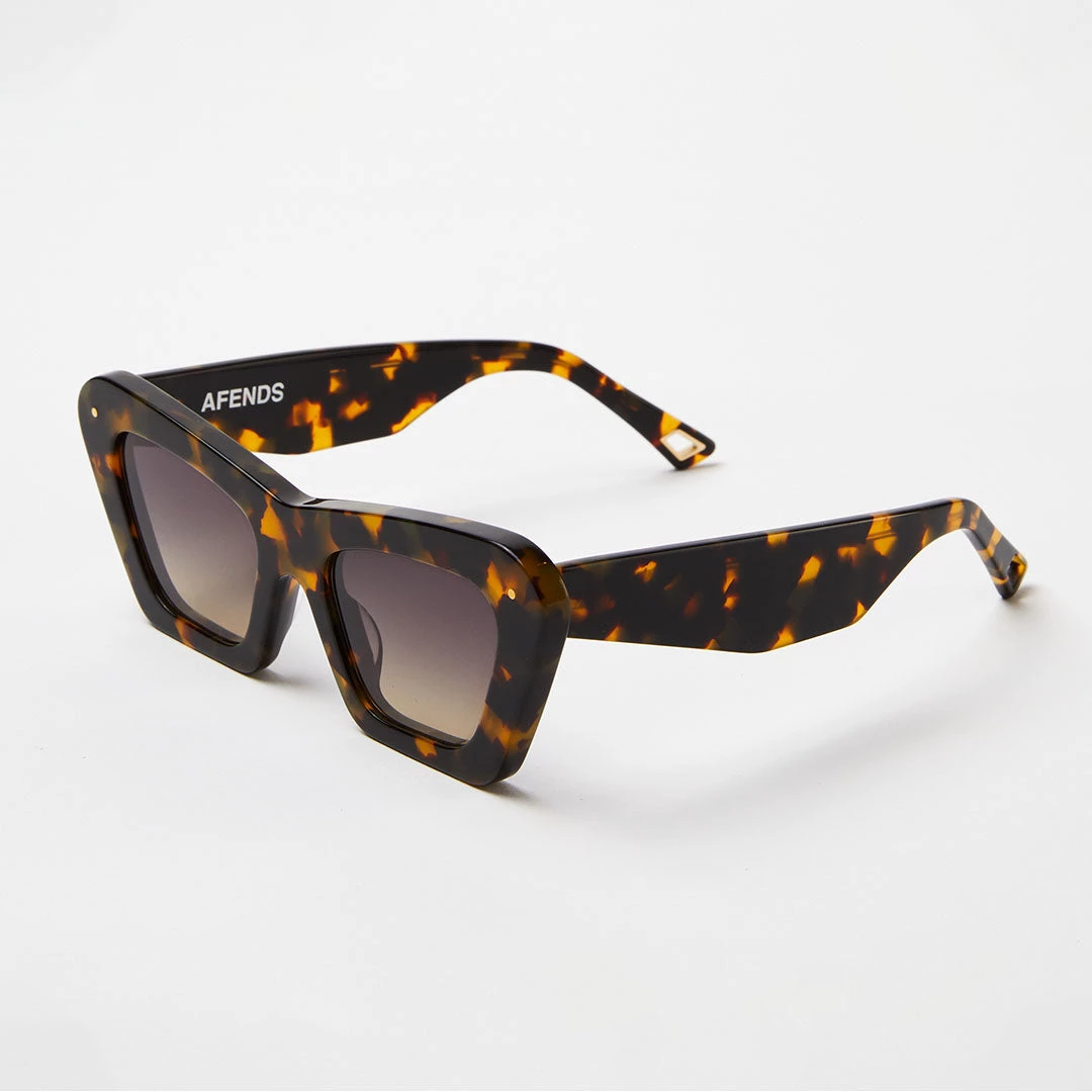 Afends Unisex Sundae Driver - Sunglasses - Brown Shell Clothing 2 Afends Unisex Sundae Driver - Sunglasses - Brown Shell Clothing