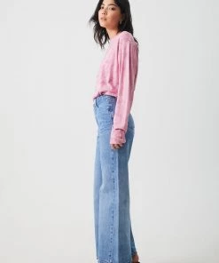 Afends Womens Evolve - Hemp Long Sleeve Tee - Smokey Lilac 8 Afends Womens Evolve - Hemp Long Sleeve Tee - Smokey Lilac