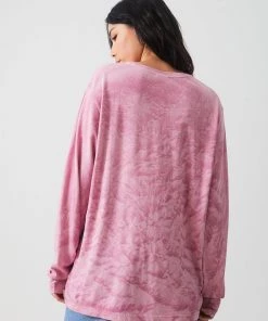 Afends Womens Evolve - Hemp Long Sleeve Tee - Smokey Lilac 10 Afends Womens Evolve - Hemp Long Sleeve Tee - Smokey Lilac