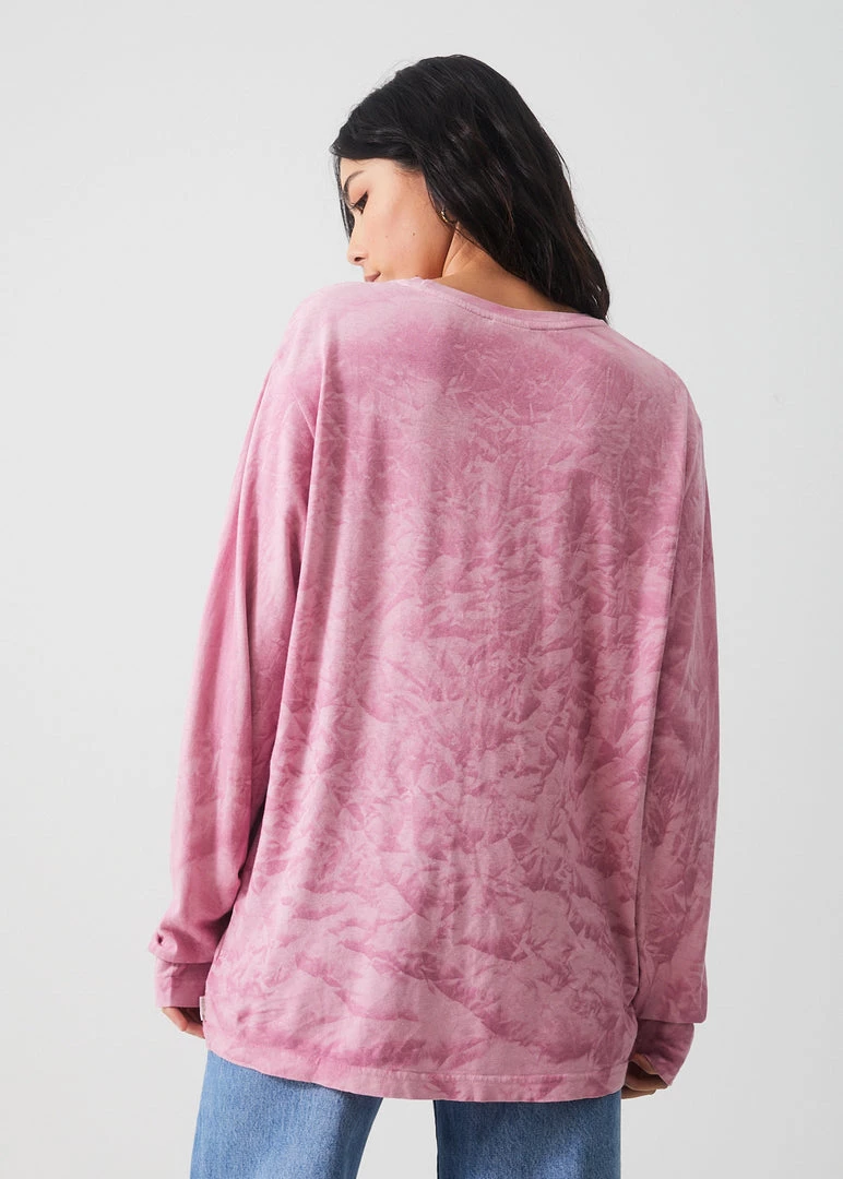 Afends Womens Evolve - Hemp Long Sleeve Tee - Smokey Lilac 5 Afends Womens Evolve - Hemp Long Sleeve Tee - Smokey Lilac