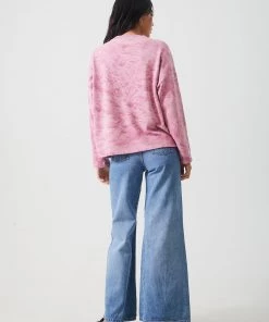 Afends Womens Evolve - Hemp Oversized Crew Neck - Smokey Lilac 9 Afends Womens Evolve - Hemp Oversized Crew Neck - Smokey Lilac