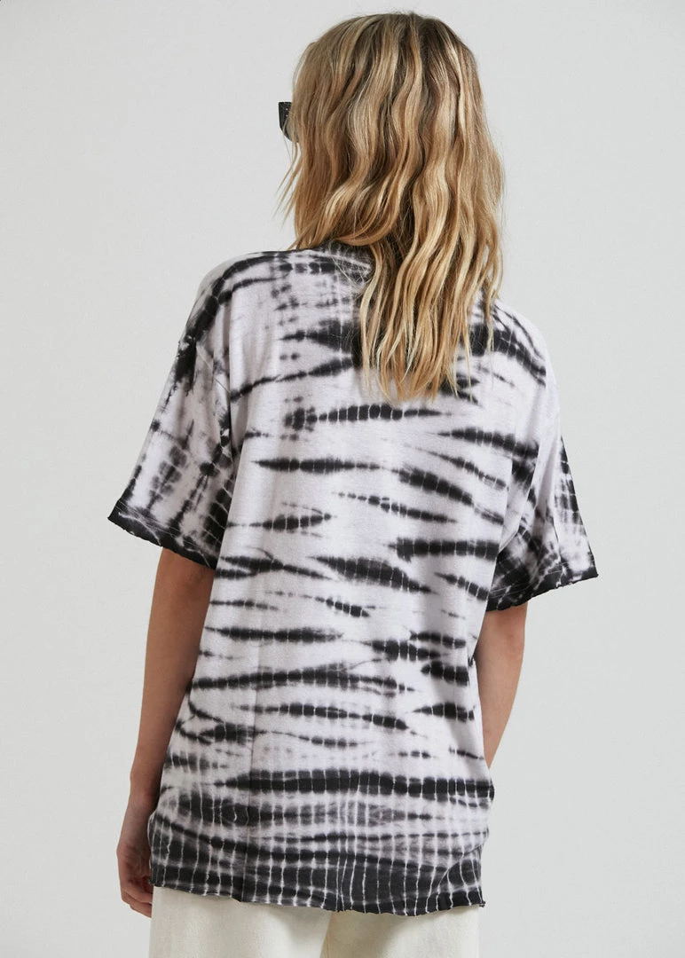 Afends Womens Hannah - Hemp Dyed Oversized T-Shirt - Black Clothing 4 Afends Womens Hannah - Hemp Dyed Oversized T-Shirt - Black Clothing