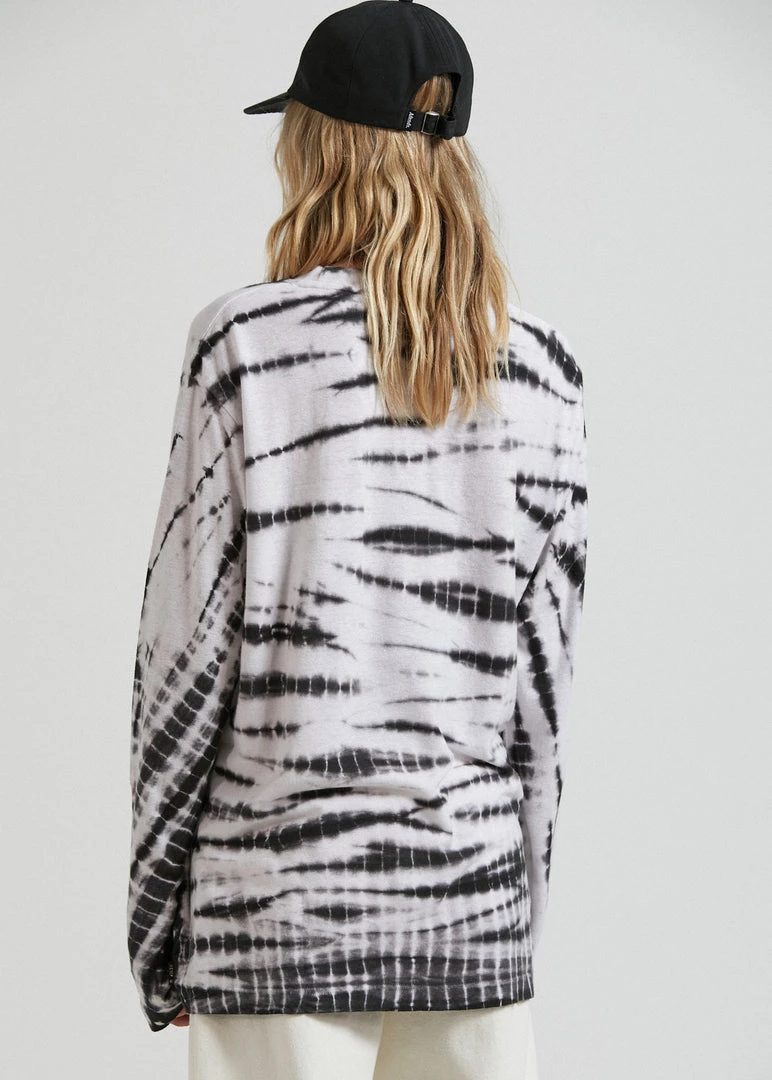 Afends Womens Hannah - Hemp Dyed Long Sleeve T-Shirt - Black 5 Afends Womens Hannah - Hemp Dyed Long Sleeve T-Shirt - Black