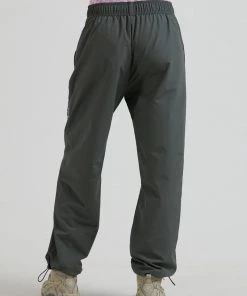 Afends Womens Sybil - Recycled Spray Pants - Jungle Green