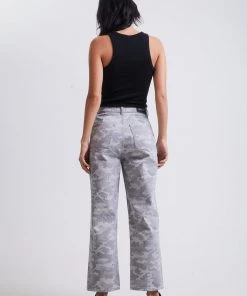 Afends Womens Cadet Shelby - Organic Denim Wide Leg Jeans - Camo 8 Afends Womens Cadet Shelby - Organic Denim Wide Leg Jeans - Camo