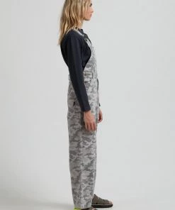 Clothing Afends Womens Cadet Lucie - Organic Denim Overalls - Camo