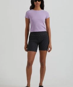 Afends Womens Faith - Hemp Ribbed T-Shirt - Orchid 9 Afends Womens Faith - Hemp Ribbed T-Shirt - Orchid